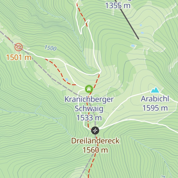 Map of Kranichberger Schwaig