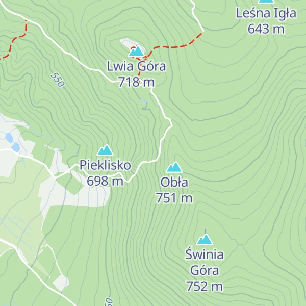 Map of Mała Turnia
