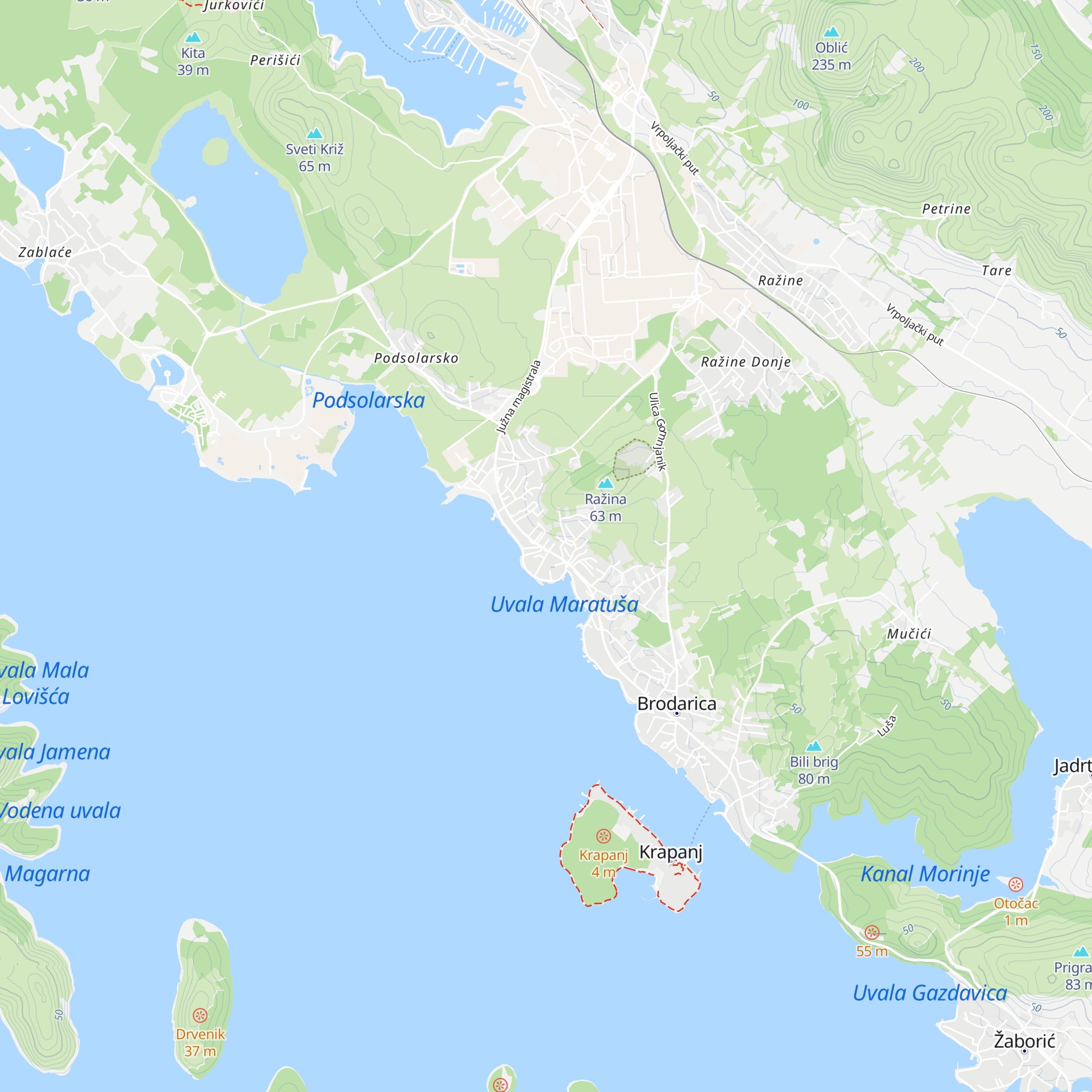 Tourist Office map