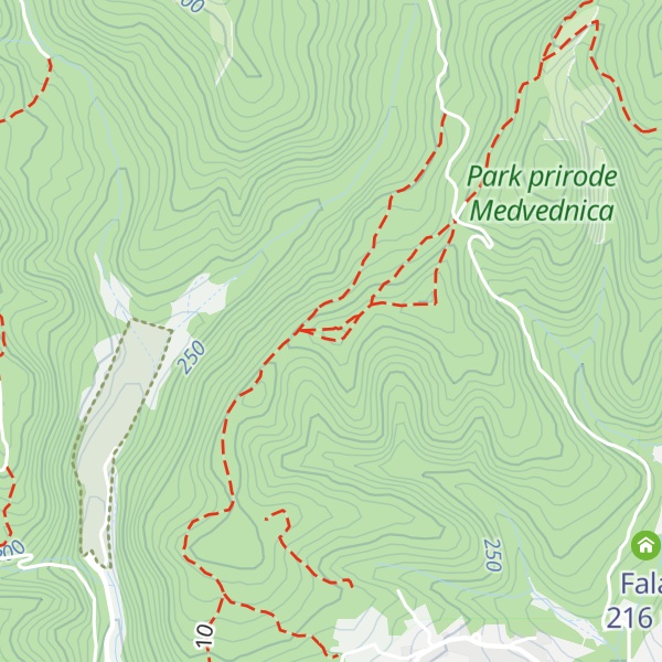 Map of Črni vrh