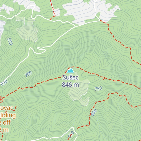 Map of Sušec