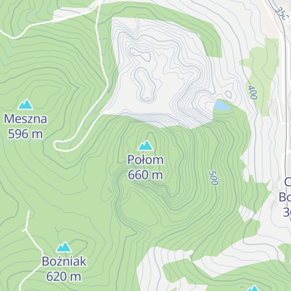 Map of Połom