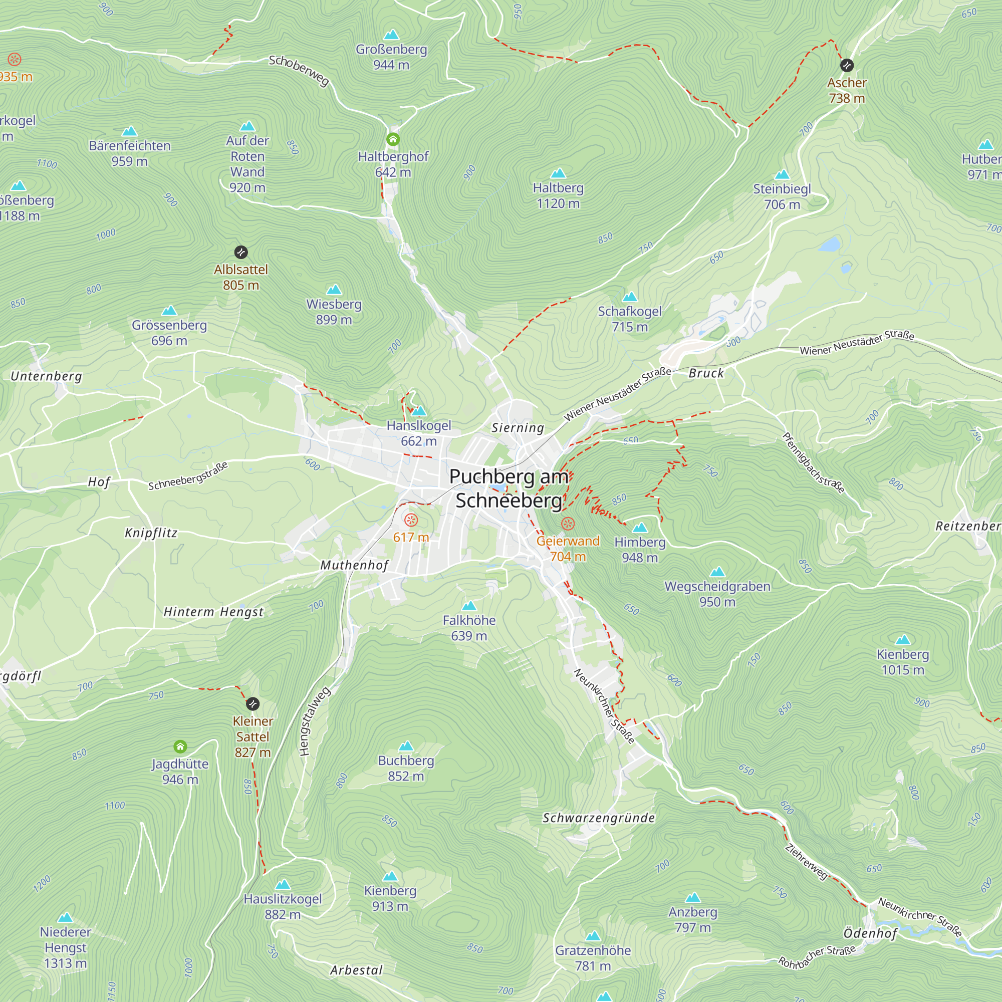 Touristen-Information map