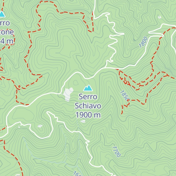 Map of Serro Schiavo