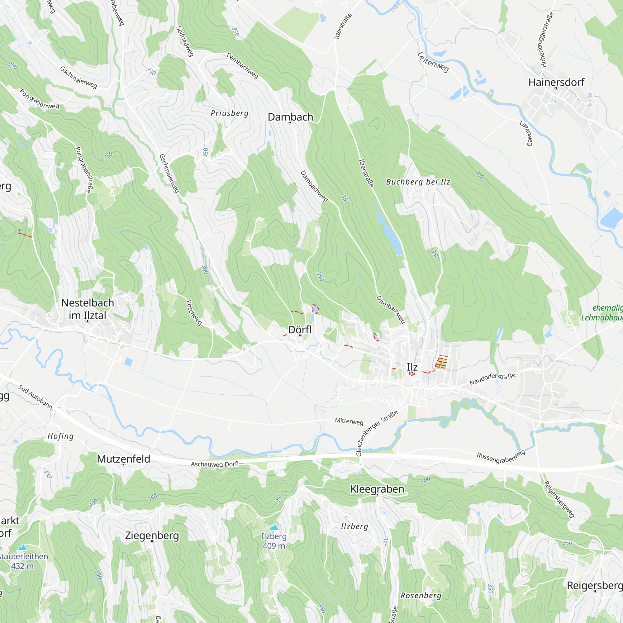 Dörfler Teich Fischerhütte map