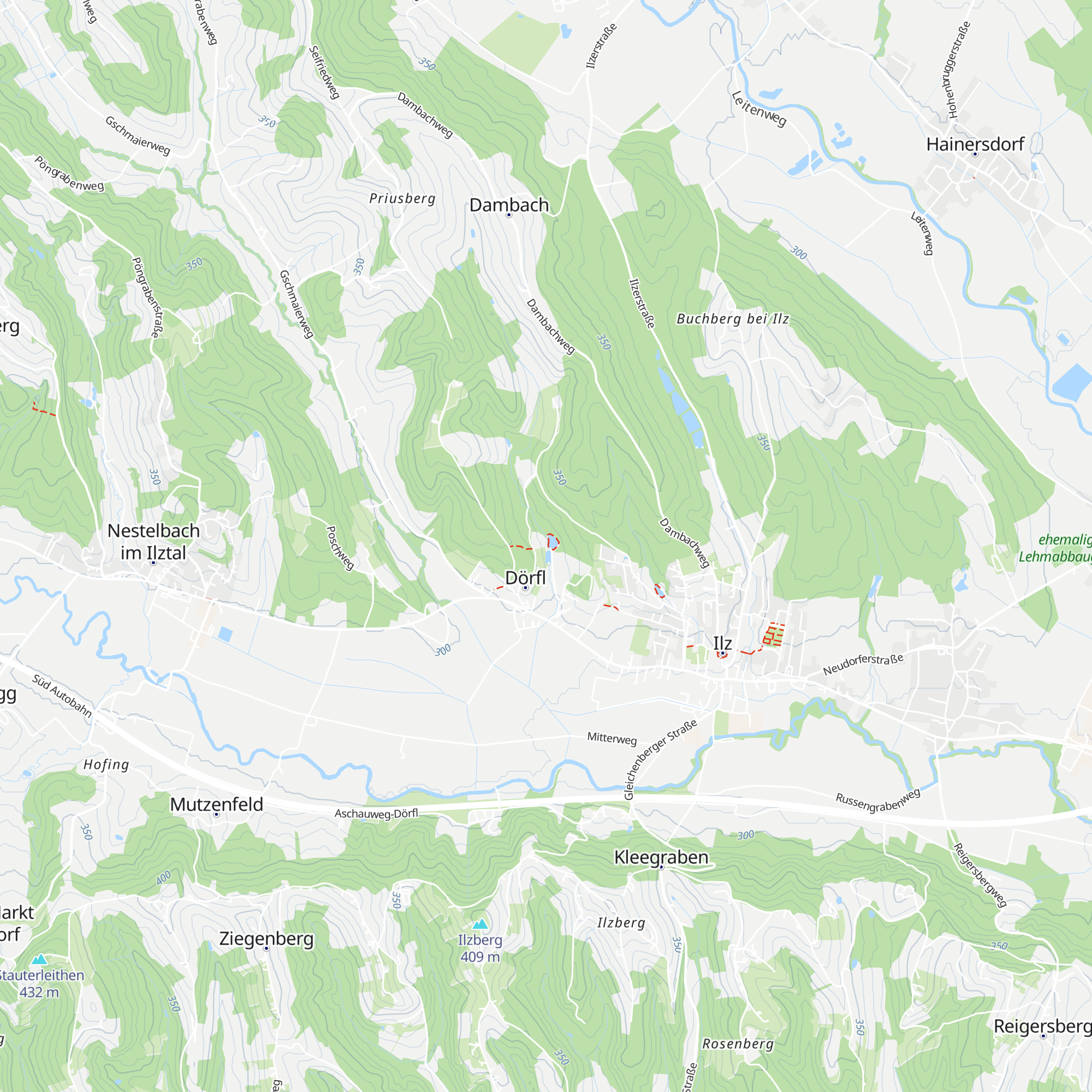 Dörfler Teich Fischerhütte map
