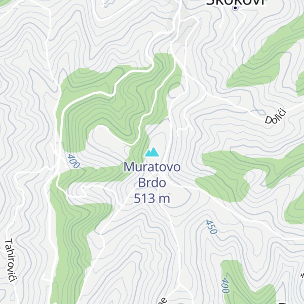 Map of Muratovo Brdo