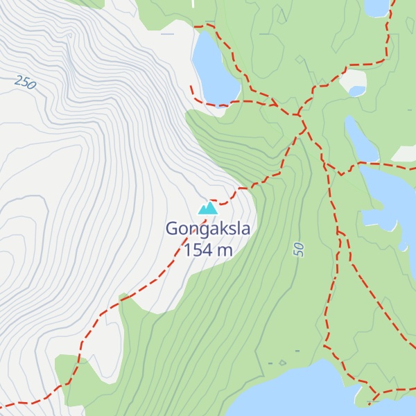 Map of Gongaksla