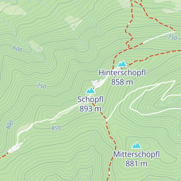 Map of Schöpfl