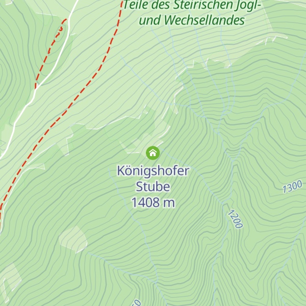 Map of Königshofer Stube