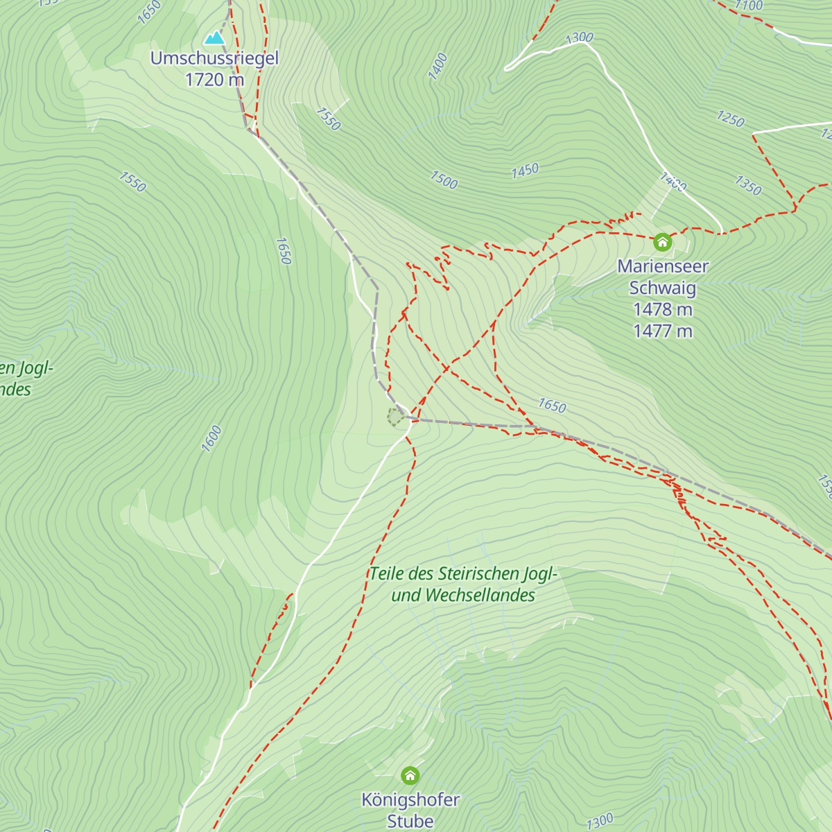 Wetterkoglerhaus map