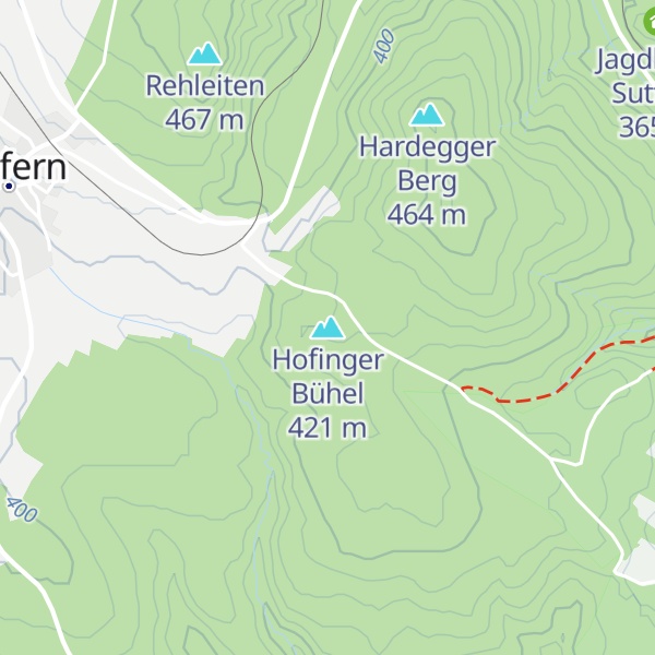 Map of Hofinger Bühel