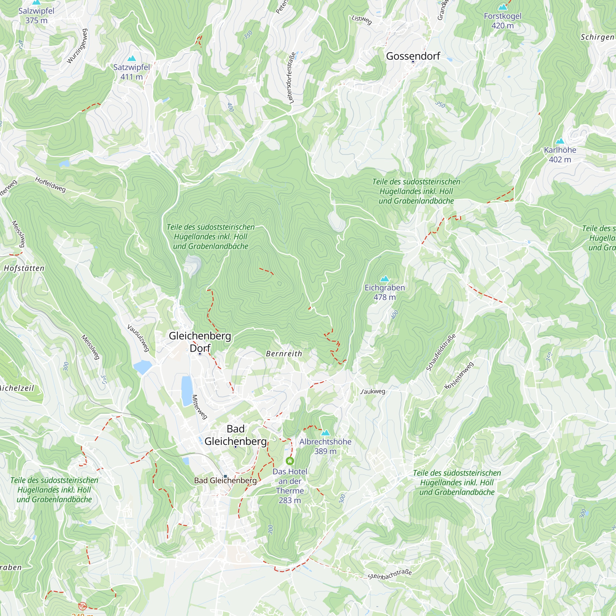 Enzian Hütte map