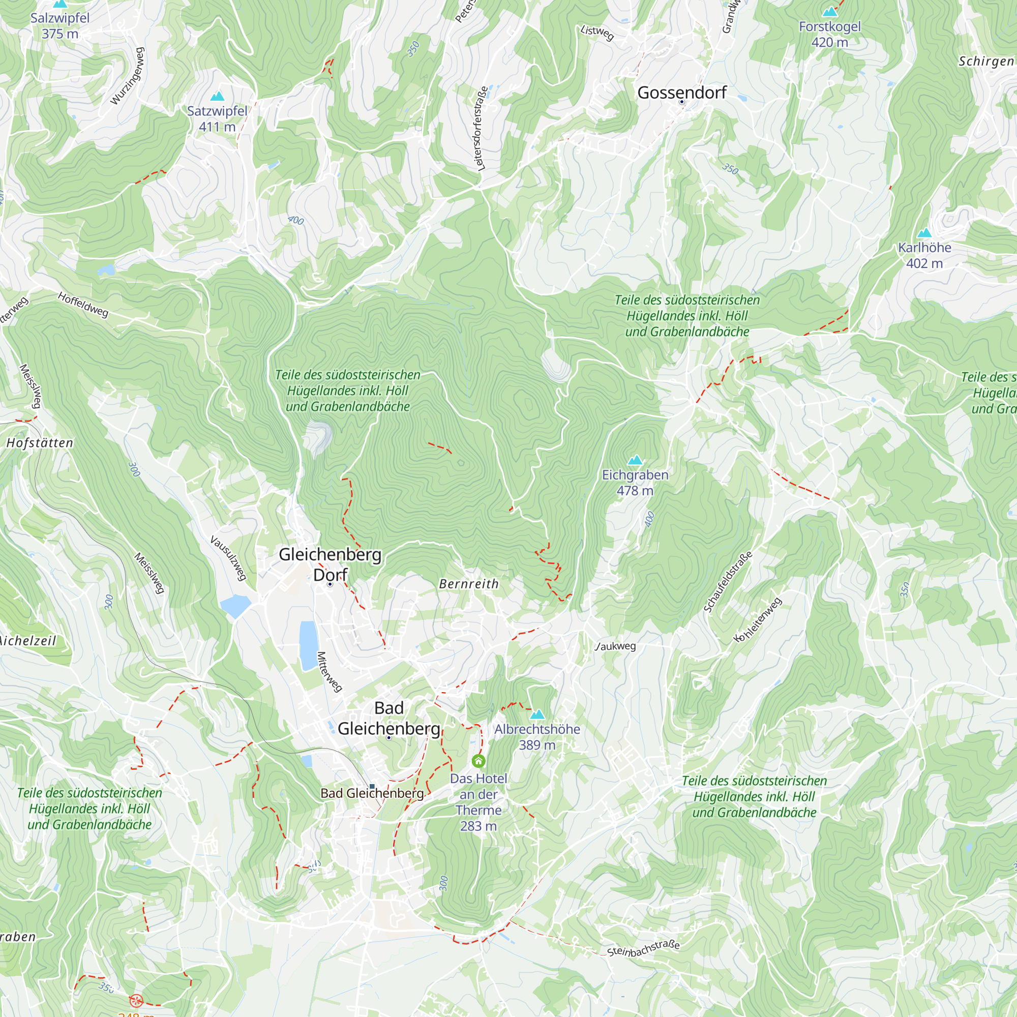 Enzian Hütte map