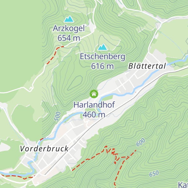 Map of Harlandhof