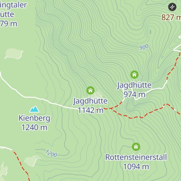 Map of Jagdhütte