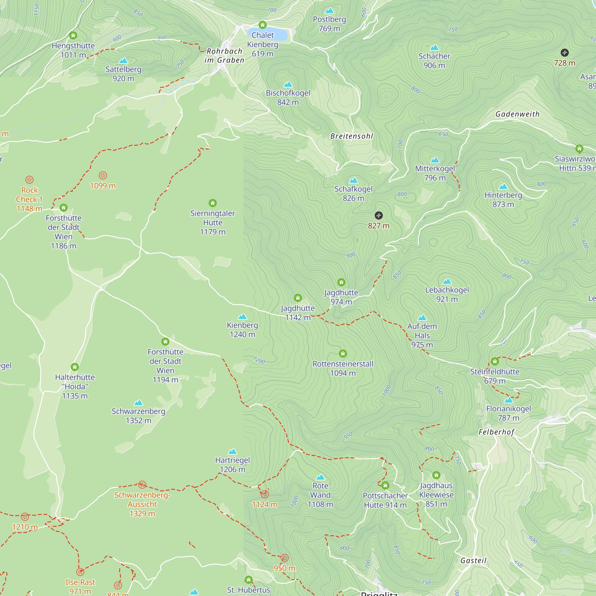 Jagdhütte map