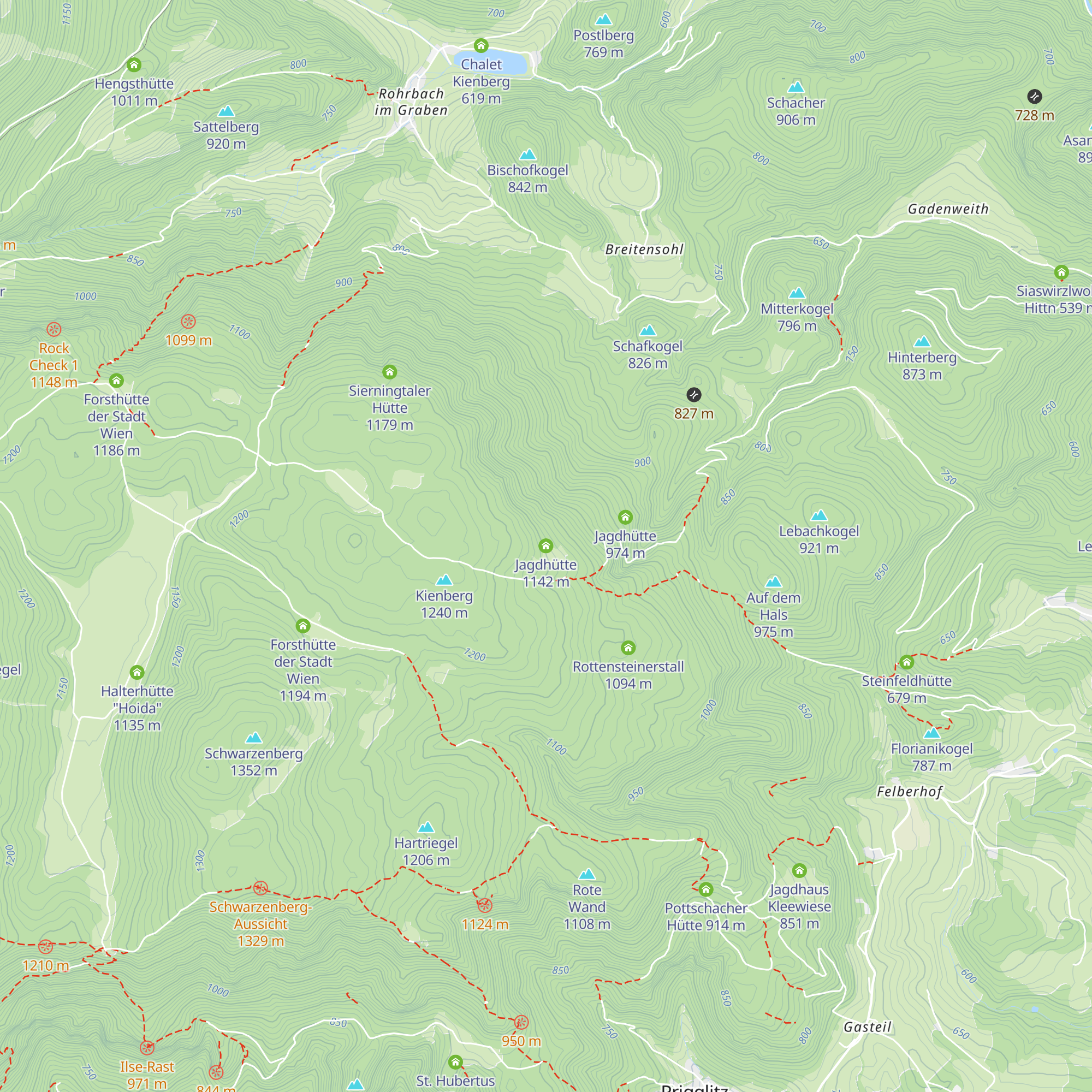 Jagdhütte map