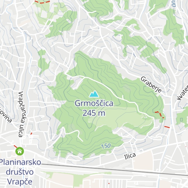 Map of Grmoščica