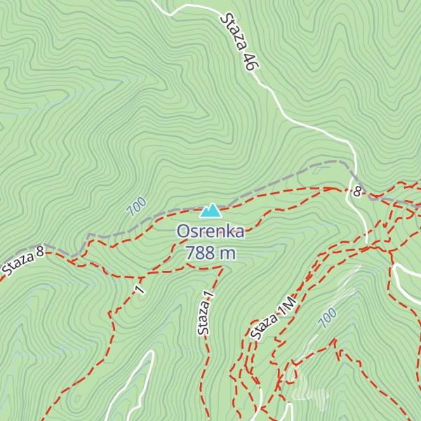 Map of Osrenka