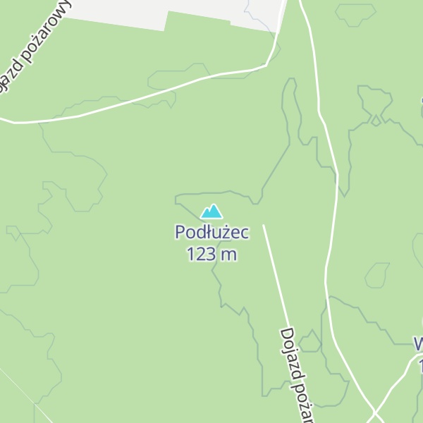 Map of Podłużec