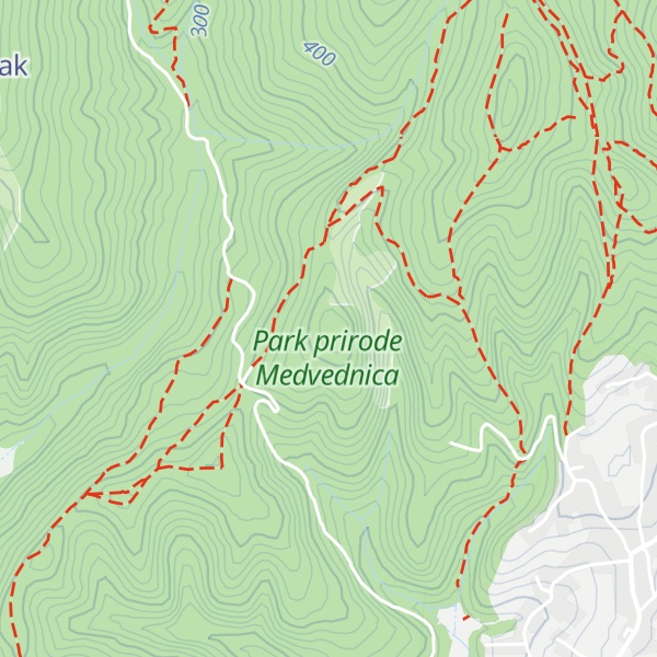 Map of Gverin Vrh