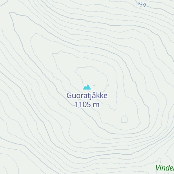 Map of Guoratjåkke