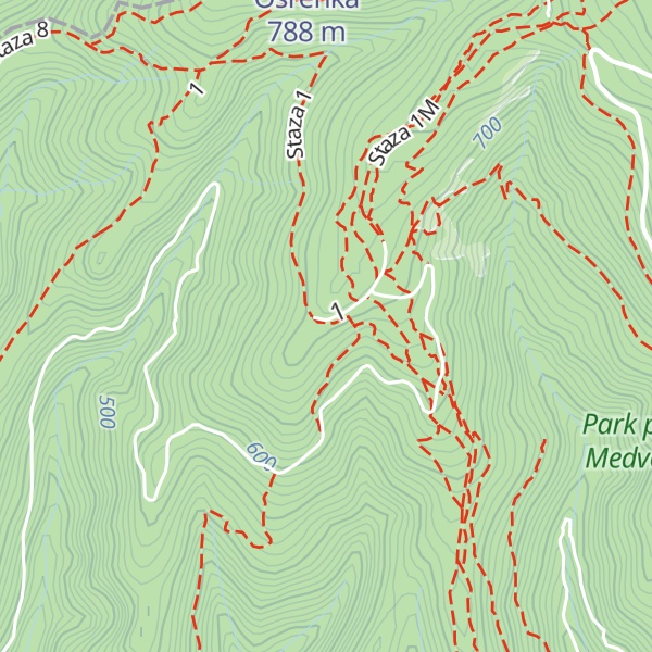 Map of Pongračeva lugarnica
