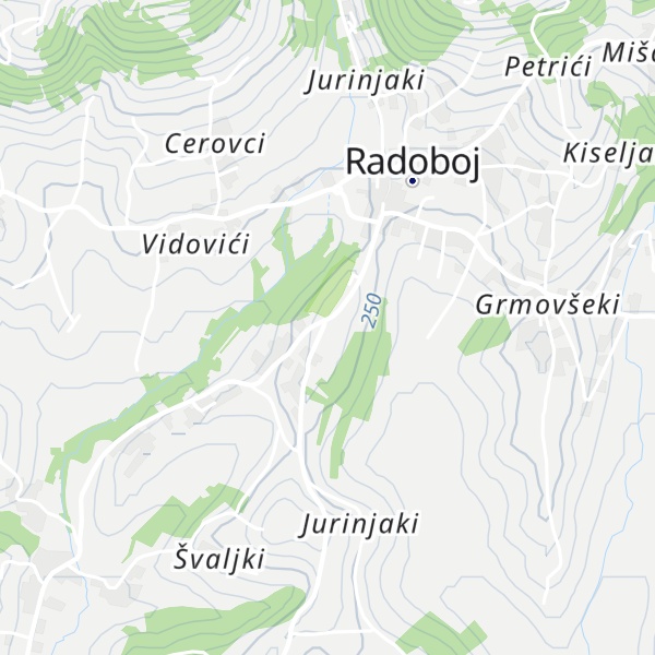Map of Kapelica Majke Božje Lurdske