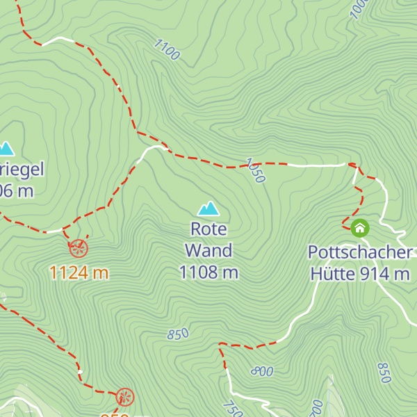 Map of Rote Wand