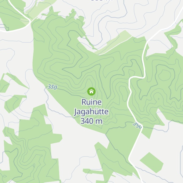 Map of Ruine Jagahütte