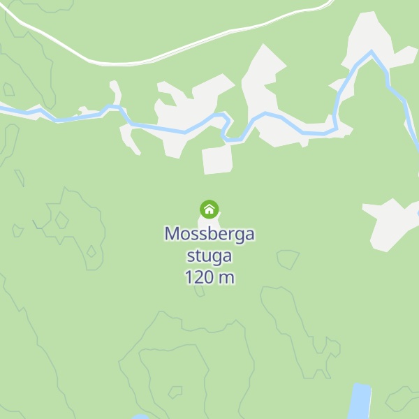 Map of Mossberga stuga