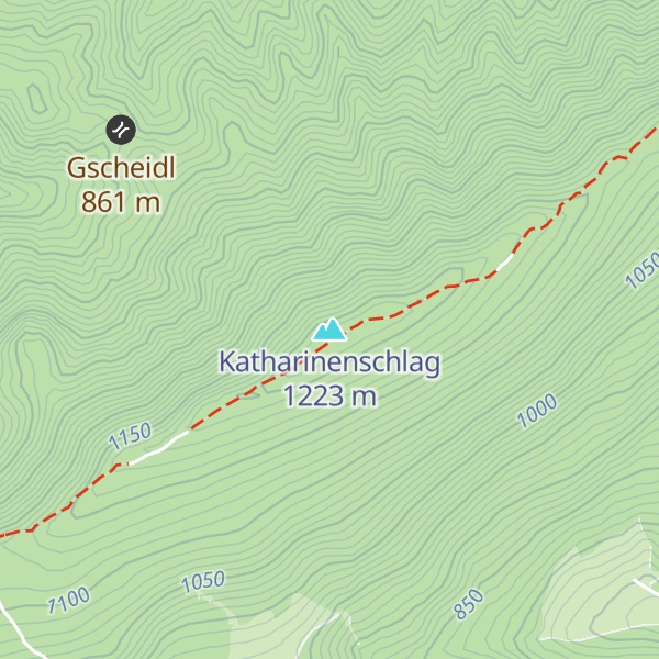 Map of Katharinenschlag