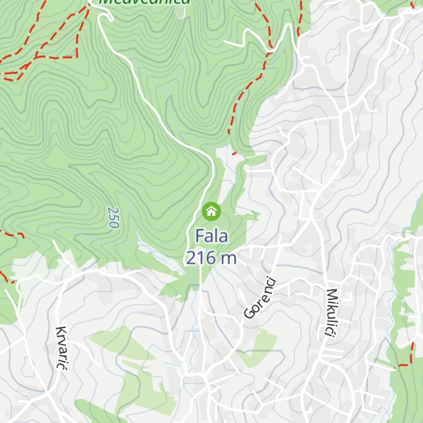 Map of Fala