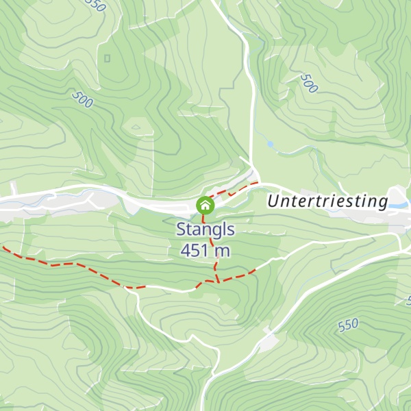Map of Stangls