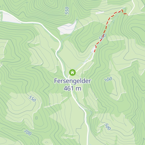 Map of Fersengelder