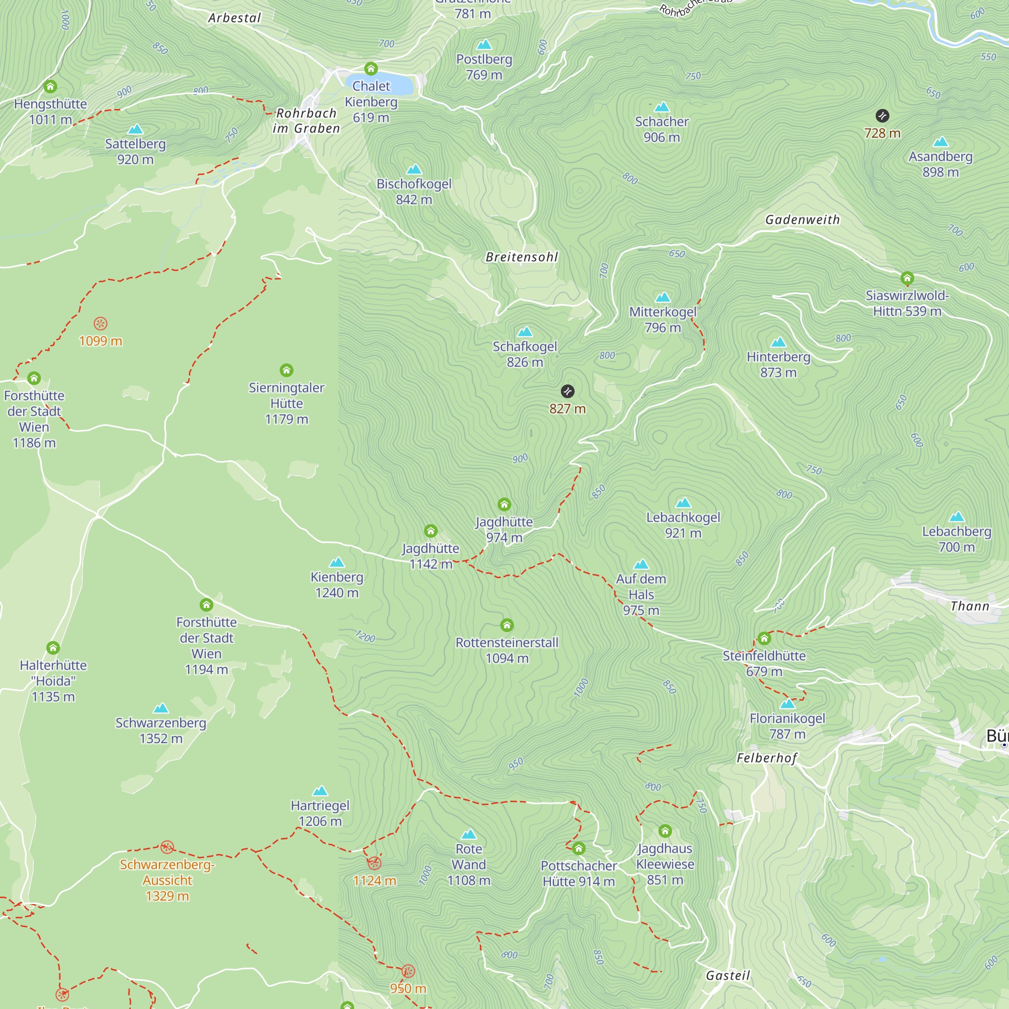 Jagdhütte map