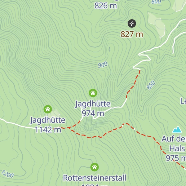 Map of Jagdhütte