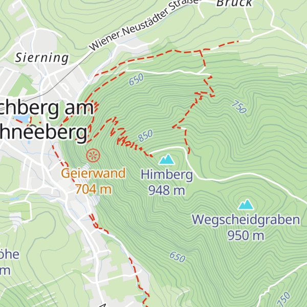 Map of Himberg-Hütte