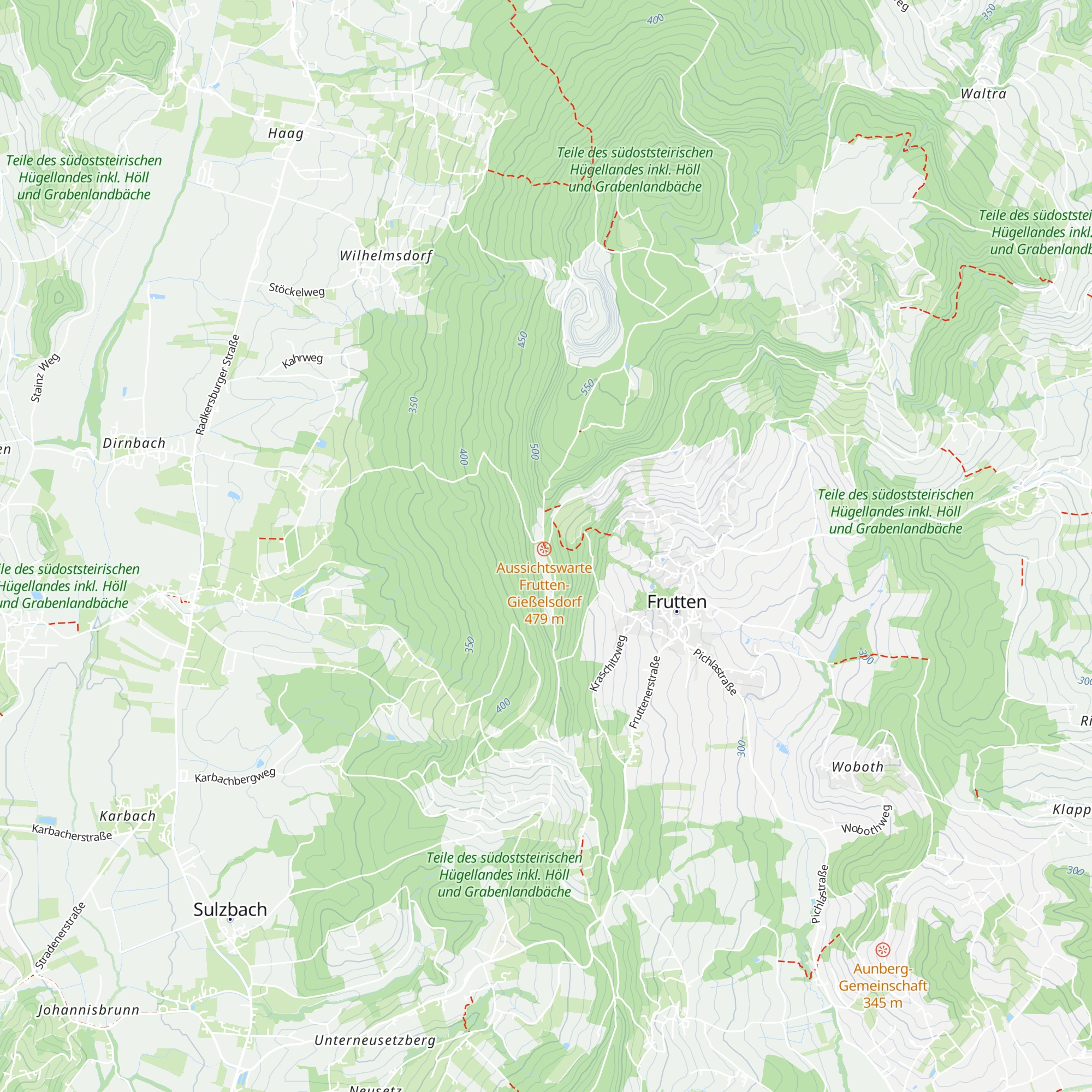 Raststation Aussichtswarte map