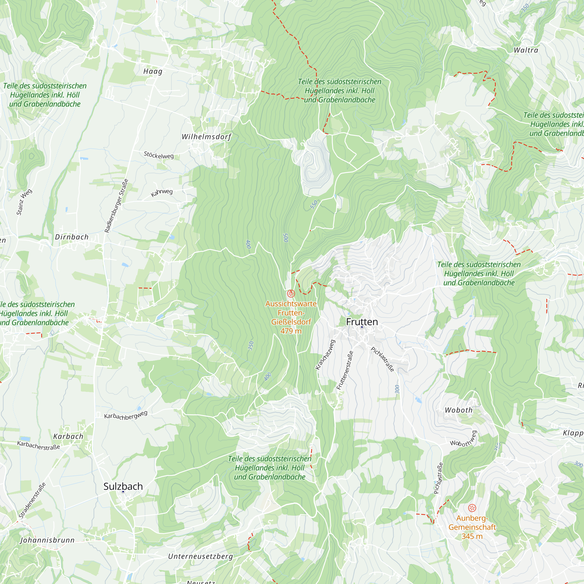 Raststation Aussichtswarte map