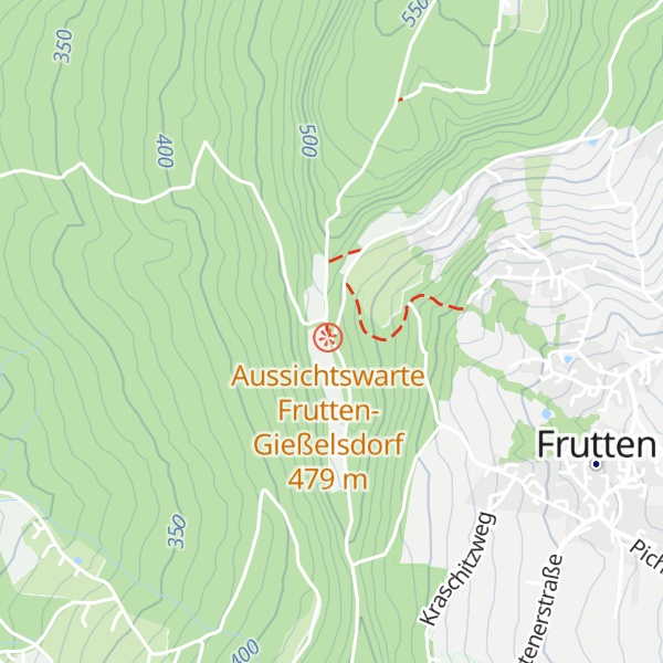 Map of Raststation Aussichtswarte