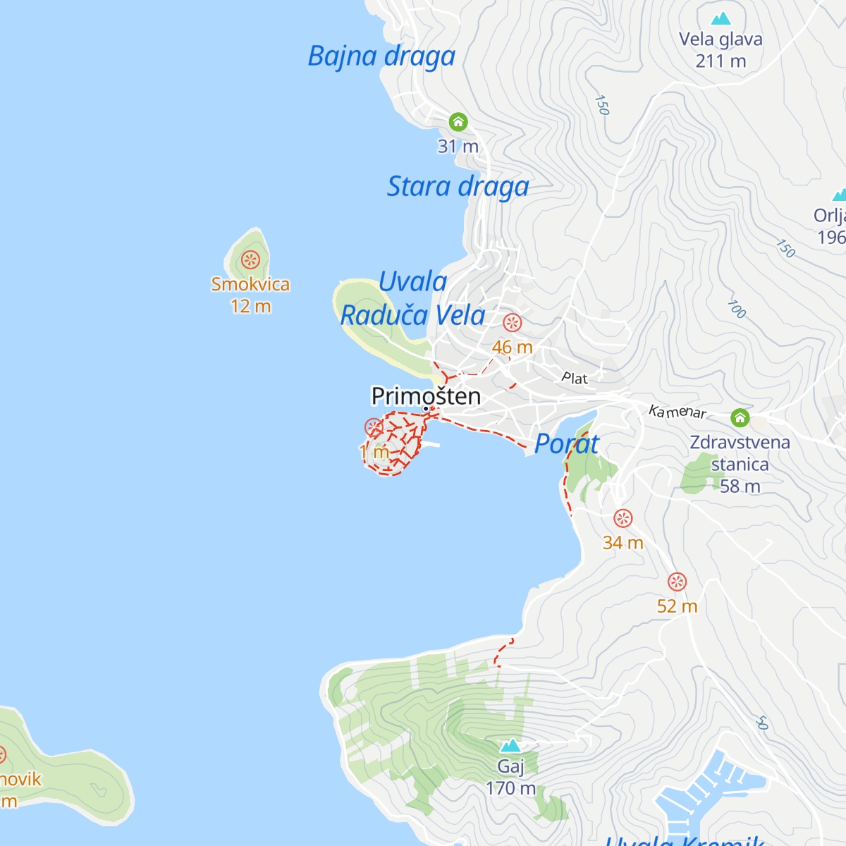 Tourist Board map