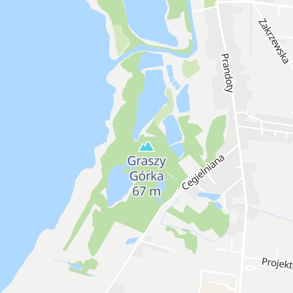 Map of Graszy Górka