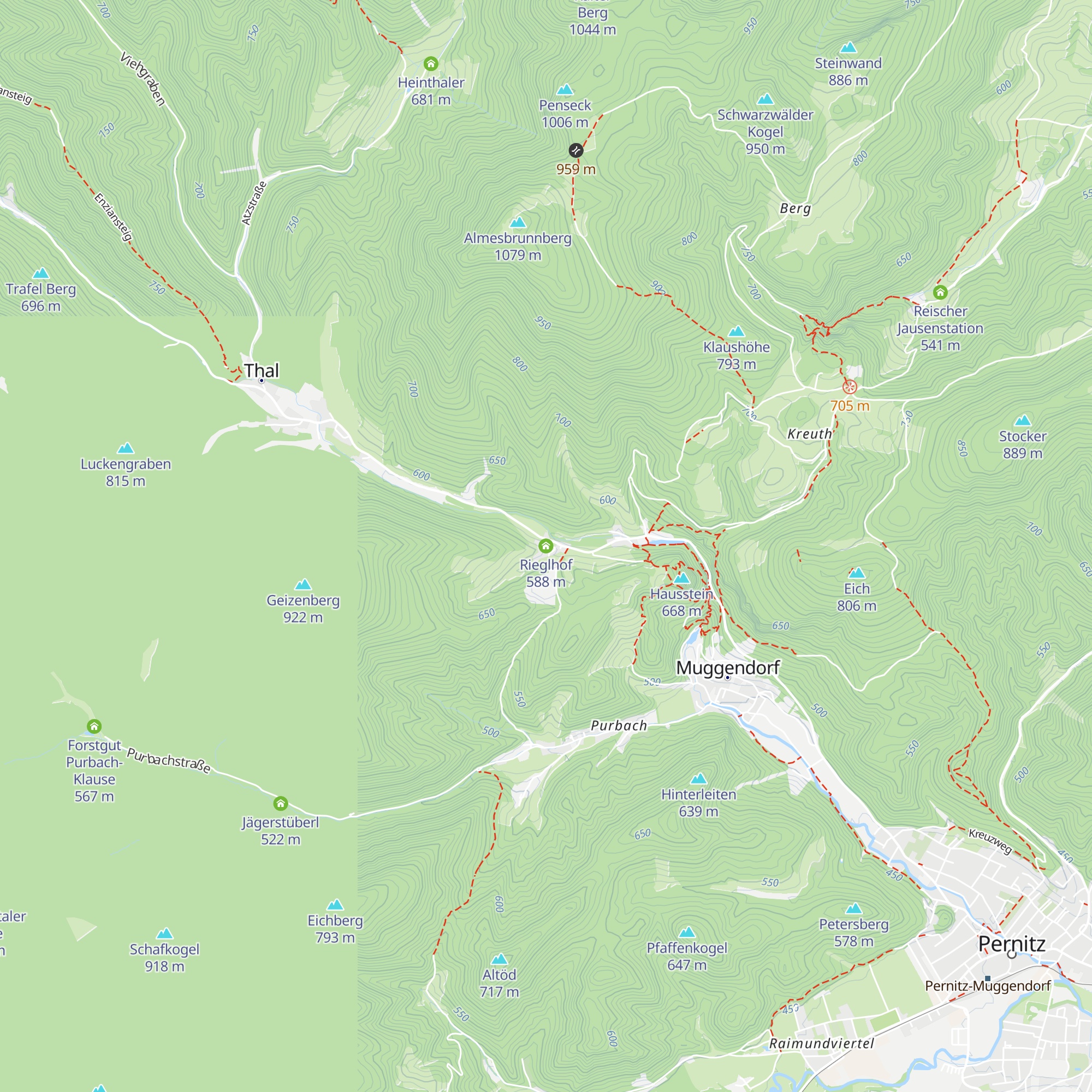 Rieglhof map