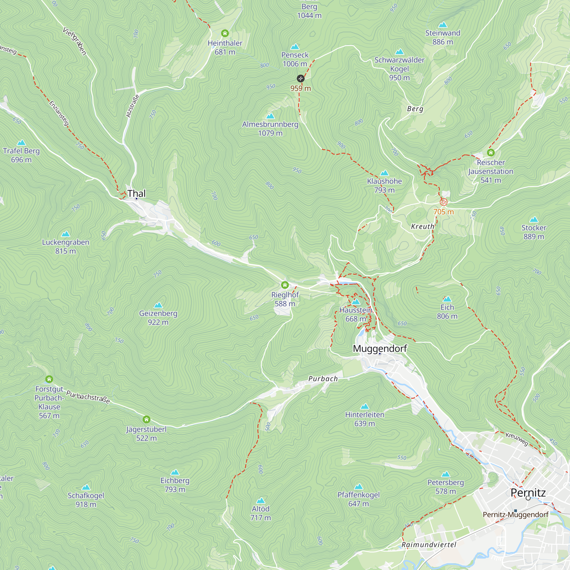Rieglhof map