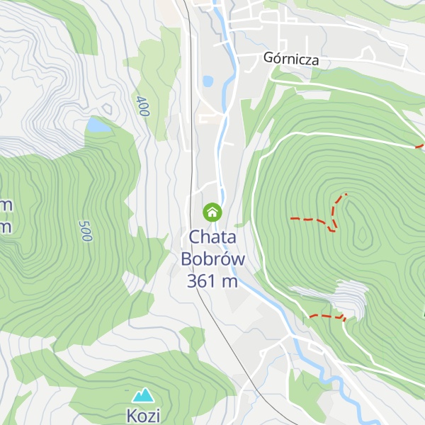 Map of Chata Bobrów