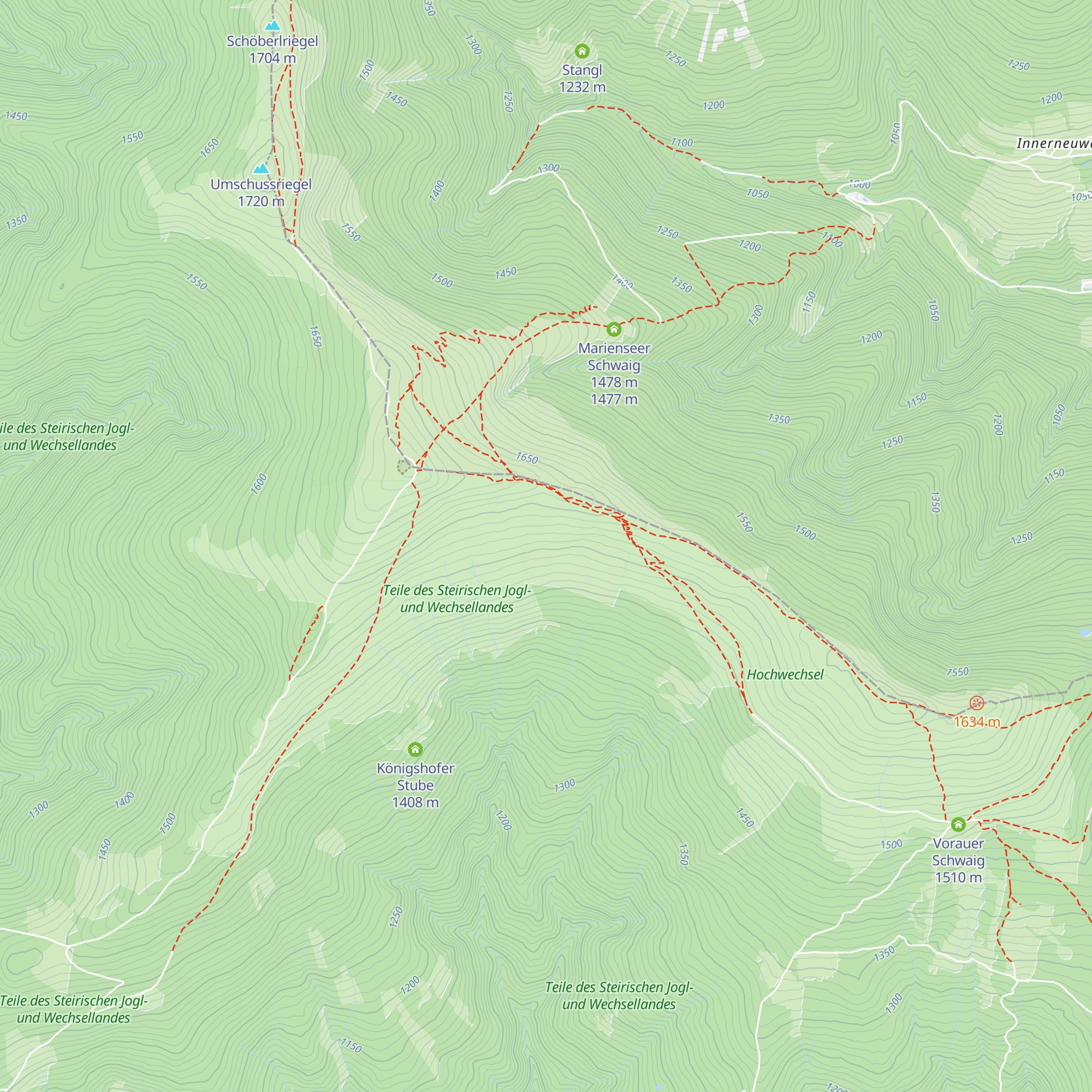 Hofalm map