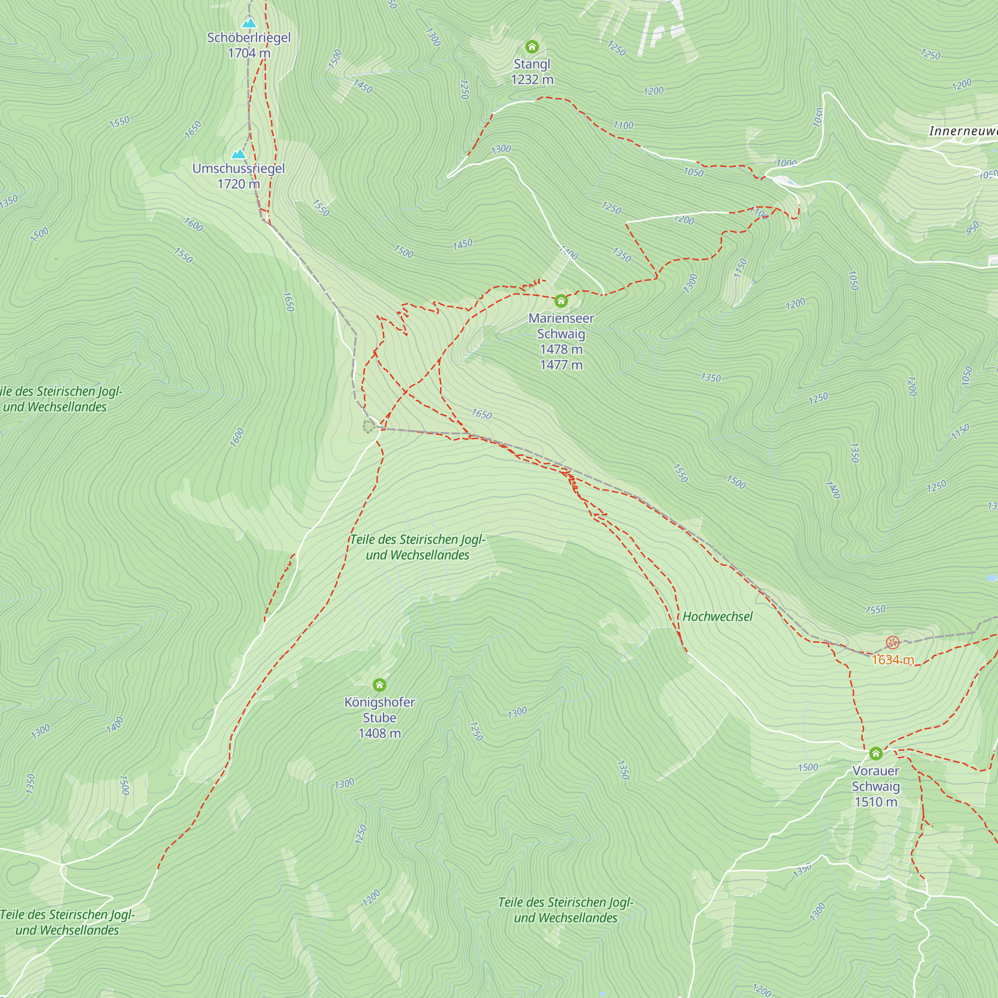 Hofalm map