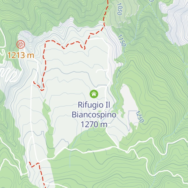 Map of Rifugio Il Biancospino